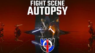 Fight Scene Autopsy The Last Jedi Throne Room Star Wars [upl. by Rina]