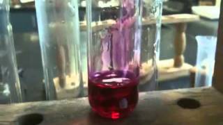 NaOH reaction with Phenolphthalein [upl. by Acenes]