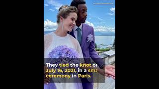 Wimbledon 2023 semifinalist Elina Svitolina and Gael Monfils celebrate their wedding anniversary [upl. by Ahsienroc347]