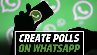 Create Polls On WhatsApp And Share With Friends [upl. by Yentrok]