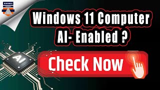 How to Check if Your Windows 11 Computer Is AIEnabled  Enable Ai in Windows 11 [upl. by Jonas946]