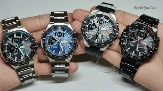 Casio Edifice ECB950DB1A vs Edifice ECB950DB2A vs Edifice ECB950MP1A vs Edifice ECB950DC1A [upl. by Proulx]