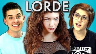 TEENS REACT TO LORDE  ROYALS [upl. by Savdeep]