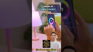 Lâmpada Inteligente Smart Color 10W Elgin RGB Wifi smartphone tecnologia achados smartwatch [upl. by Sahcnip]