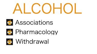 High Yield Alcohol Associations Pharm Path [upl. by Joliet863]