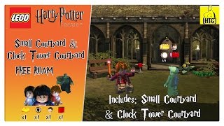 Lego Harry Potter 57 Small Courtyard FREE ROAM All Collectibles  HTG [upl. by Jordans640]