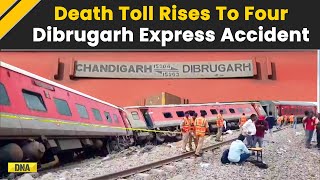 Gonda Train Accident Four Dead Several Others Injured As ChandigarhDibrugarh Express Derails [upl. by Odrarebe]