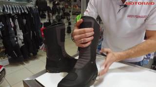 Falco Tourance OutDRY boots review by MotoRAID Greek [upl. by Nire80]