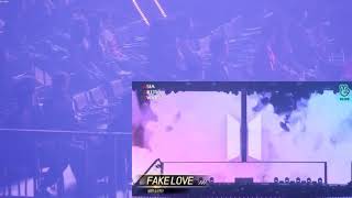 TWICE REACTION BTS  FAKE LOVE  Asia Artist Awards 2018 [upl. by Leumhs]