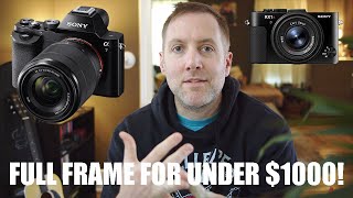 Full Frame Mirrorless Cameras UNDER 1000 used [upl. by Adnihc943]