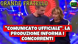 Messaggio shock dall’alto per i concorrenti del GF – La reazione lascia tutti senza parole [upl. by Naihr414]