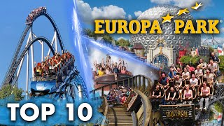 TOP 10 Fahrgeschäfte im Europa Park 2024 [upl. by Mona209]