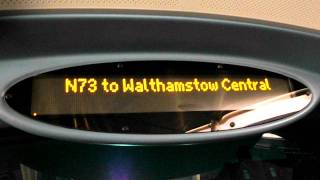 N73 to Walthamstow Central [upl. by Odrareve458]