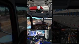 18 wheeler hits 115 mph gaming trucking shorts viral [upl. by Enamart]