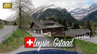 Driving from Leysin to Gstaad via the Col du Pillon mountain pass  Scenic Drive Switzerland [upl. by Satterfield]