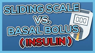 Insulin  Sliding Scale vs Basal Bolus orders Nursing [upl. by Asena]