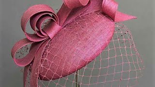 HOW TO MAKE STYLISH FASCINATOR HAT FROM SCRATCH [upl. by Hootman]