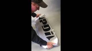 PDI Intercooler install on Toyota 100 amp 105 Landcruiser [upl. by Hashim]