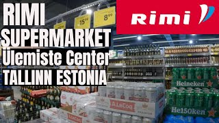 Rimi Supermarket 🇪🇪 Ülemiste Tallinn Estonia part 1 [upl. by Ethelda]