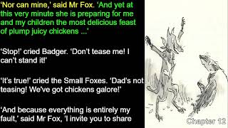 Fantastic Mr Fox  Chapter 12 Badger [upl. by Melodee]