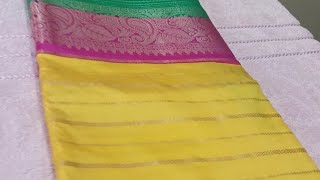 3D chiniya dupion saree at best price whatsapp 9942914040 [upl. by Nylsor514]