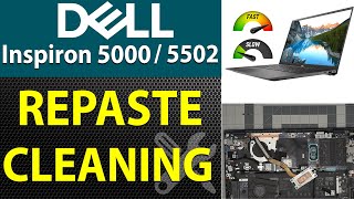 How to Repaste and Clean Your Dell Inspiron 5000 5502 Laptop [upl. by Stefanie132]