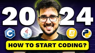 How to Start Coding in 2024 Learn Programming in 2024 for Beginners 🔥 princebhai [upl. by Annasus]