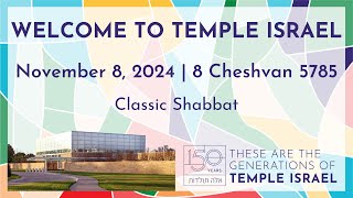 Classic Shabbat  November 8 2024 [upl. by Shellans]