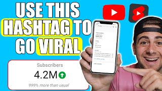 YouTube Leaks The BEST Hashtags To Go VIRAL on Shorts in 2024 not what you think [upl. by Adahsar]