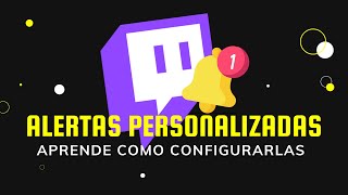 Como configurar las alertas en twitch  GRATIS facil y rapido [upl. by Ahsiekim]