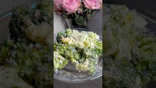 Proteinreicher Brokkolisalat food saladrecipe protein broccoli fy easyrecipe [upl. by Am638]