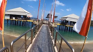 Senggigi Town  Beach walk Lombok Island Bali 25 August 2023 [upl. by Pomfret]