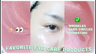 MY TOP 4 EYE CARE PRODUCTS  EYE CARE ROUTINE 👀✨ [upl. by Nosde823]