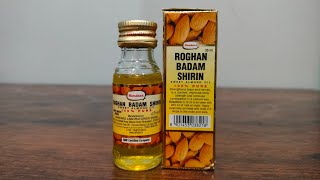 Almond Oil  Roghan Badam Shirin  Humdard  Almond Oil For Hair  Skin  Memory  Badam Oil Benefit [upl. by Llywellyn]