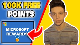 How to Get FREE Microsoft Rewards Points  Get a FAST 100000 Points 2024 Method [upl. by Feriga944]