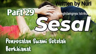 Novel SESAL Alasan Menghilangnya Istriku part 29  Bab 29  Nuri Art [upl. by Eislehc626]