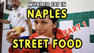 WHAT TO EAT IN NAPLES  STREET FOOD  Part 1 [upl. by Tavey403]