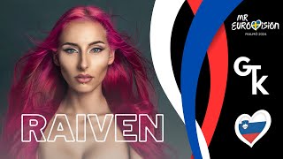 Raiven  Slovenia 🇸🇮  ESC 2024  GET TO KNOW [upl. by Estes]