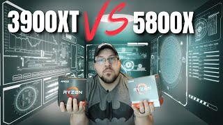 AMD Ryzen 3900XT vs 5800X Can AMDs new 8 core beat its 12 Core BEAST [upl. by Nyrat]