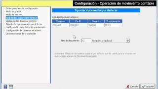 Programa de contabilidad ContaPyme  Configurar tipo de documento de soporte [upl. by Nebur]