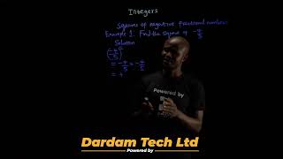 JSS2  Mathematics  Integers  Squares of negative fractional numbers  Question 1 [upl. by Appleby]