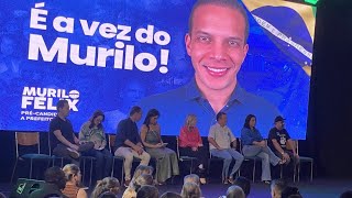 Murilo Félix lança sua précandidatura a prefeito de Limeira [upl. by Gibe]