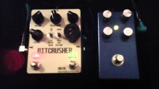 HEXE Bitcrusher III  Zvex Woolly Mammoth Fuzz  BASS with FULL MIX [upl. by Aela329]