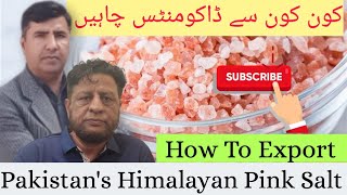 How to Export Pakistans Himalayan Pink Salt  Certifications amp Documents Required for Salt Export [upl. by Amy]