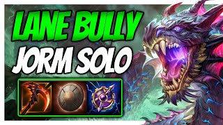 DEATHS TOLL JORM JUST DROPPED AND HE BULLIES  Smite Jormungandr solo Ranked [upl. by Karalynn]