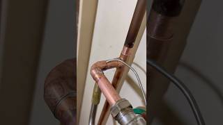 Using the best plumbing tools to fix leak asmr asmrsounds howto diy subscribe youtubeshorts [upl. by Berenice]