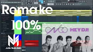 Hey DJ  CNCO Yandel Flp Remake Instrumental [upl. by Asoral]