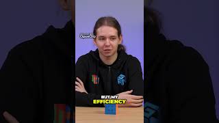 Efficiency or TPS shorts worldrecord rubikscube cubingtutorial [upl. by Quartas734]