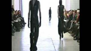 Yves Saint Laurent Homme fall winter 2000 2001  part 1 [upl. by Waal]