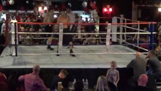 Carl Sweeney v James Haswell 23122016  Wigan England [upl. by Aratahs]